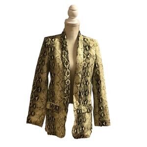 Ivivi Snake Print Blazer